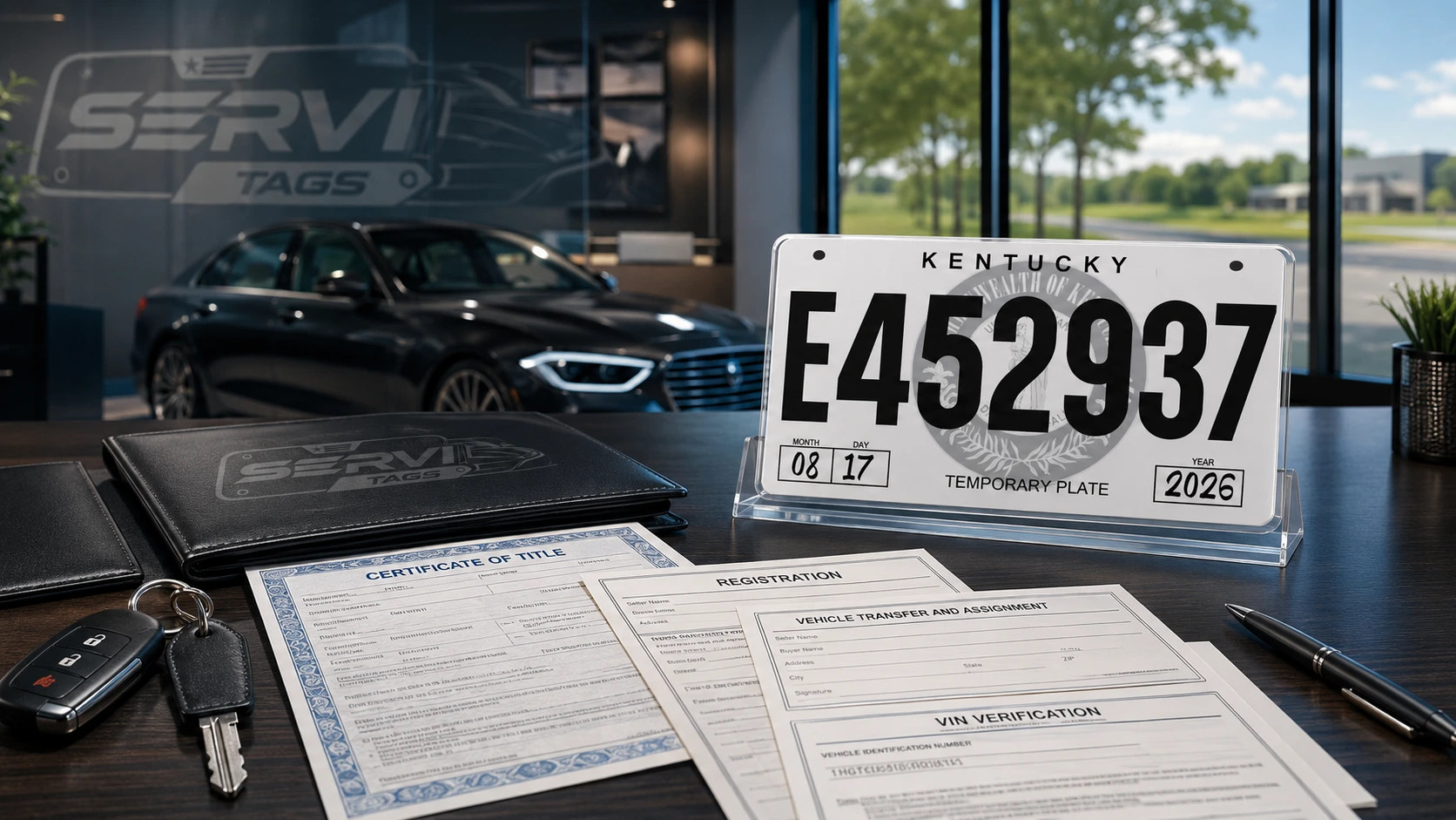 Título, transferencia y registro vehicular en Kentucky