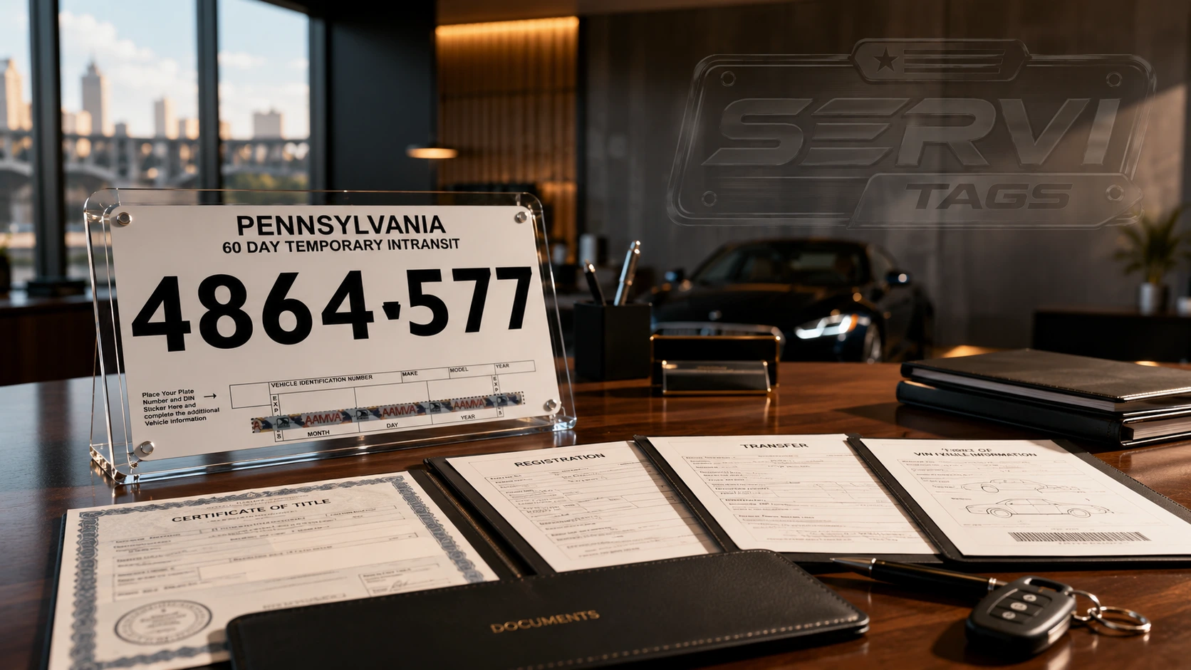 Título, transferencia y registro vehicular en Pennsylvania